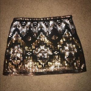 Sequin skirt